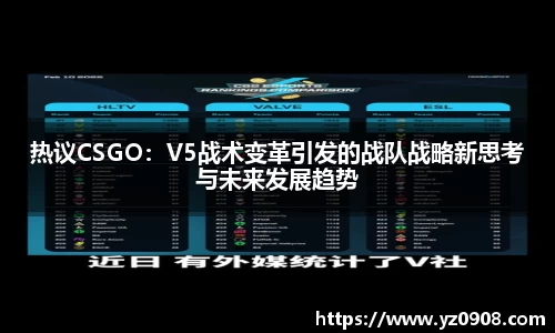 热议CSGO：V5战术变革引发的战队战略新思考与未来发展趋势